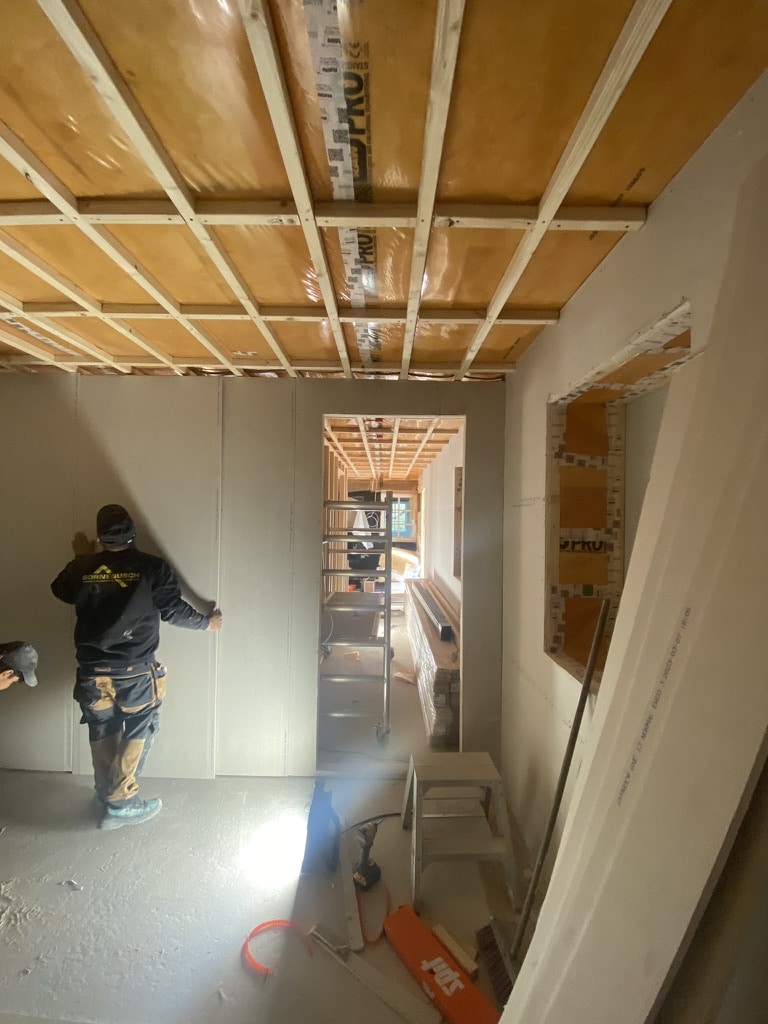 Nyt tag, tømrerarbejde i Greve