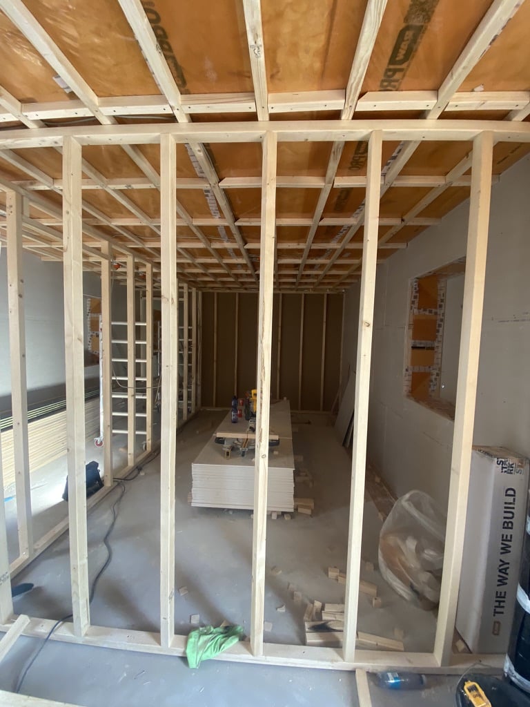 Nyt tag, tømrerarbejde i Greve