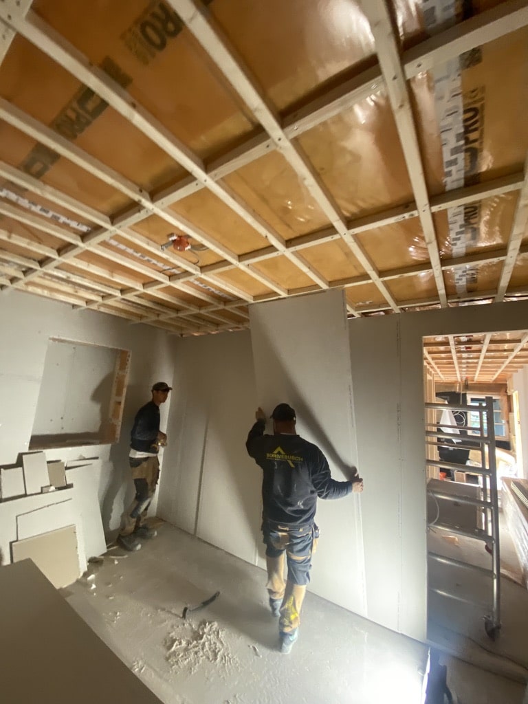 Nyt tag, tømrerarbejde i Greve